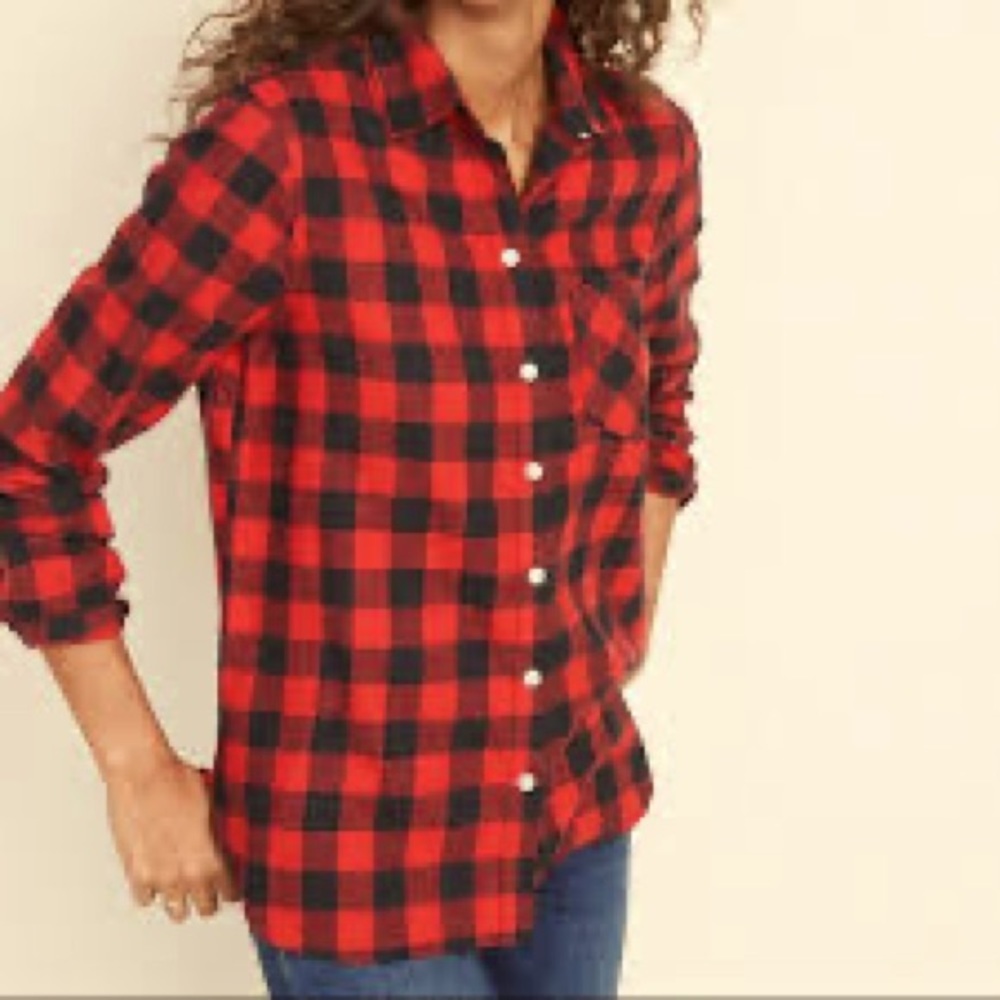 Old Navy plaid shirt